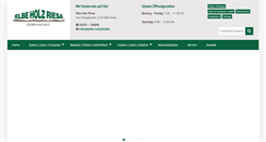 Desktop Screenshot of elbe-holz.de